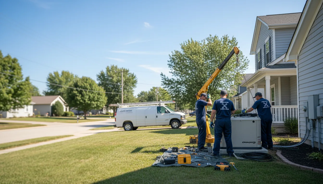 Generator Installation in Muskegon Heights, MI near me
